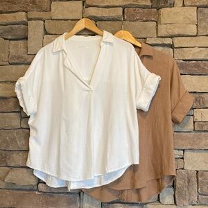 Neuflora White Casual Women's Top Lot